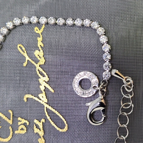 CZ by Kenneth Jay Lane Tennis Bracelet - Picture 4 of 9